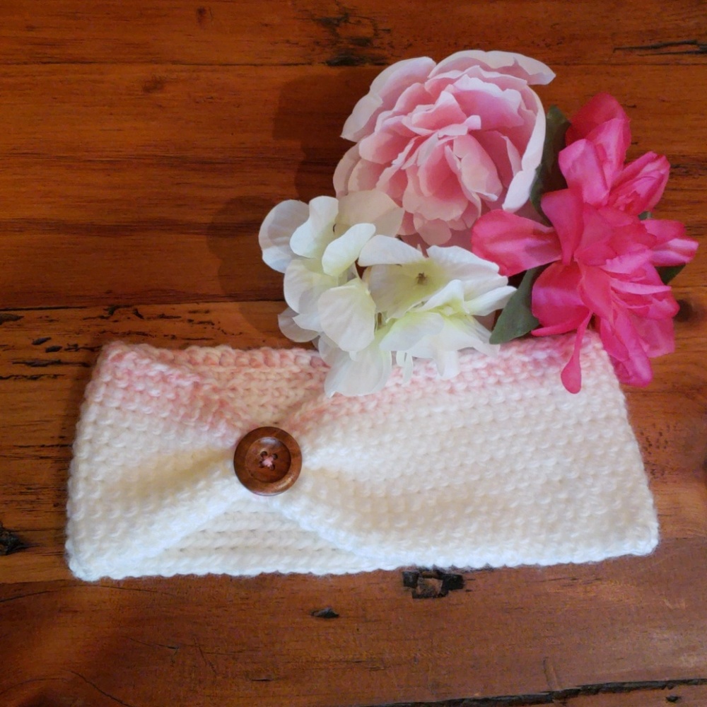 Handmade - toddler headband  /ear warmer